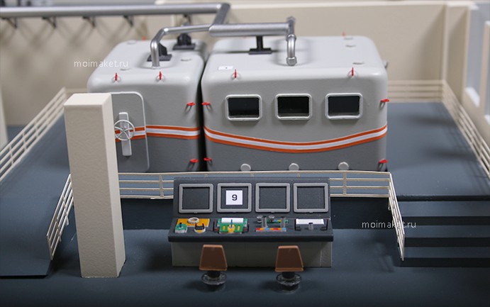 оборудование на макете кафедры военно-медицинской академии
