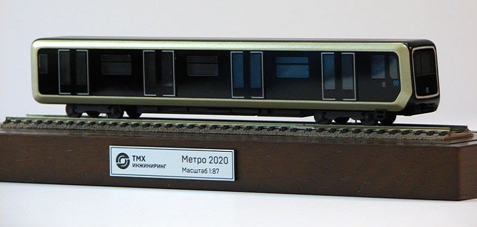 макет поезда метро 2020