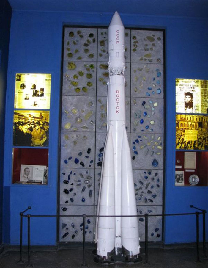 макет ракеты восток