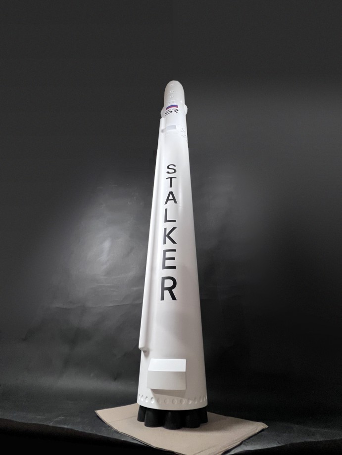 Макет ракеты - фото